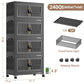 240Qt Stackable Storage Bins with Lid (4 Count)