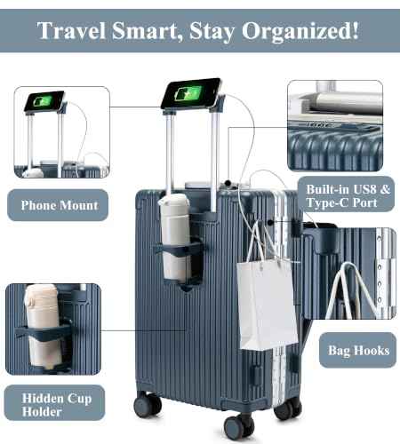 PC Hardside Carry On Luggage