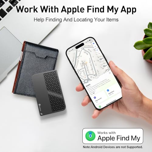 2026 Apple MFi Certified Wallet Tracker Smart Card for Find My