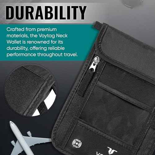 Ultra Slim Comfort Neck Wallet & Passport Holder
