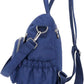 MINTEGRA Women Shoulder Backpack Multi-Pocket Nylon Purse Large Capacity Waterproof Casual Daypack