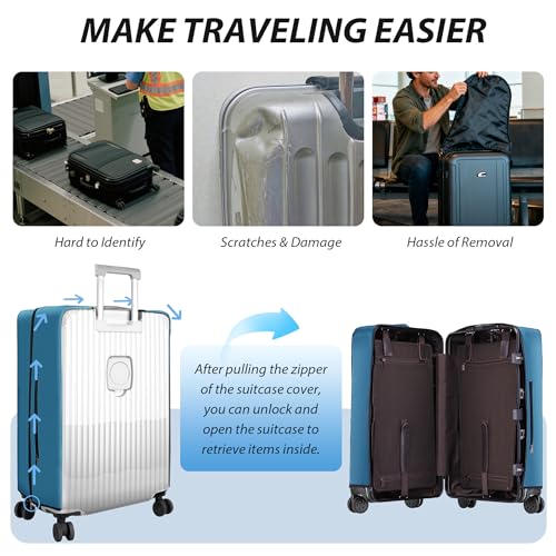 Clear Luggage Cover