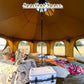 TOMOUNT Canvas Bell Tent with Stove Jack