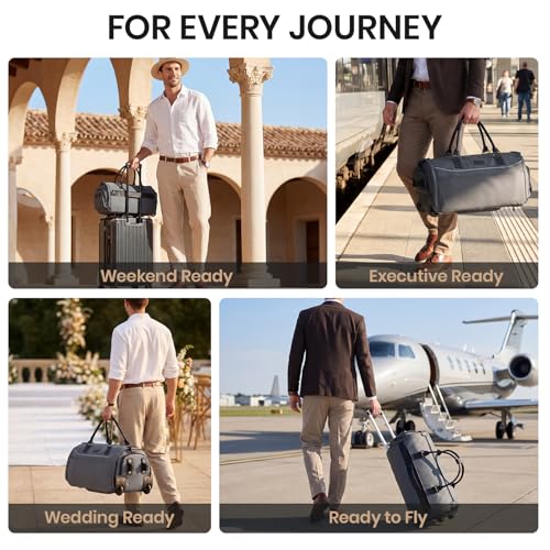 Carry On Rolling Garment Bag with Wheels