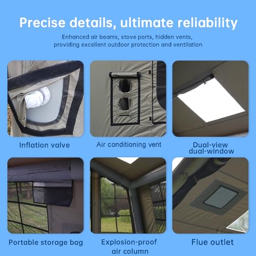 Large Luxury Inflatable Camping Tent
