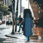 Waterproof Rain Poncho for Women Packable Hooded Raincoat with Pocket