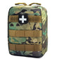 EMT Pouch MOLLE Ifak Pouch Tactical MOLLE Medical First Aid Kit Utilit Camouflage