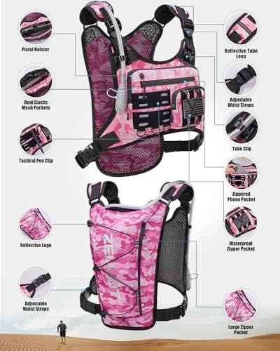 Running Vest with 2L Water Bladder