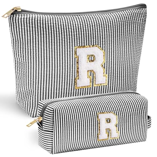 Initial Makeup Bag for Women