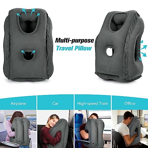 Inflatable Travel Pillows for Airplanes