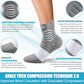 Professional Compression Socks for Women Men Circulation (2 Count)