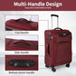 3 Piece Softside Expandable Luggage Set (3 Count)