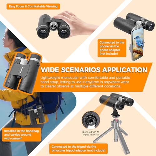 8x42 Compact Binoculars