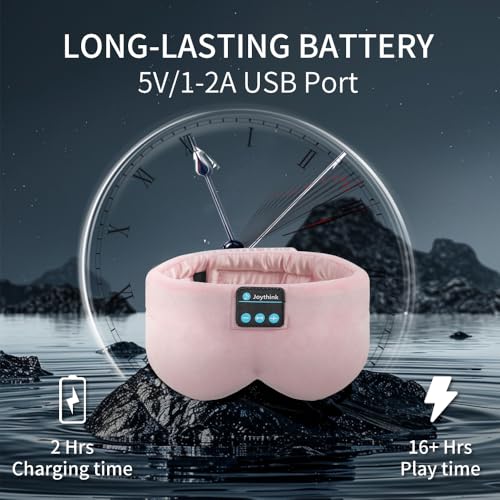 Sleep Headphones Bluetooth Sleep Mask Silk Kids Children Headband Earphones Bluetooth Eye Mask for Sleeping On Side Blackout Soft Sleep Earphones Music Eye Cover