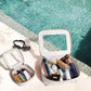 Clear Makeup Bag Mahjong Tile Bag with Handle