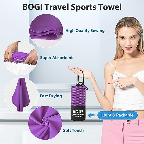 Microfiber Travel Sports Towel (2 Count)