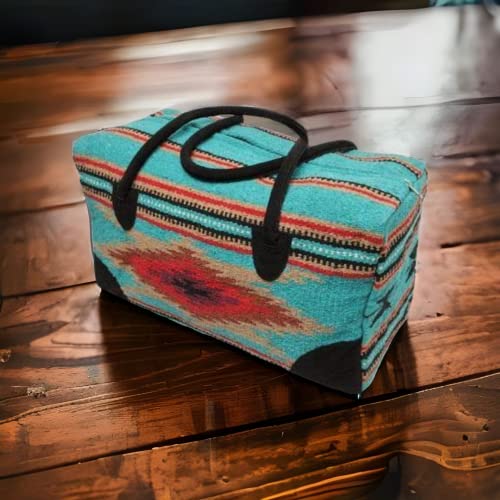 Southwestern Large Weekender Travel Bag Western Duffle Bag Boho Travel Bag
