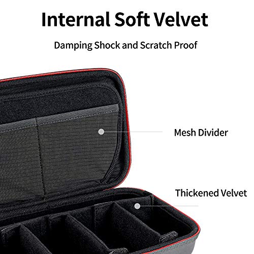 Hard Carry Case Waterproof Carrying Bag for Go Pro Mission 1 PRO Hero 13 12 11 10 9 DJI Osmo Action 6