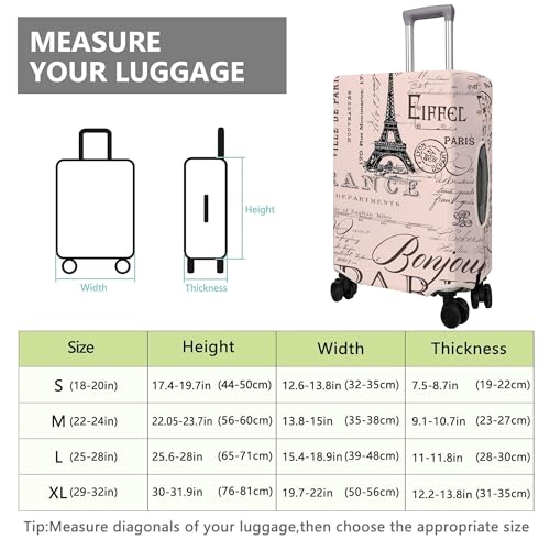 Travel Luggage Cover Suitcase Protector Fits 18