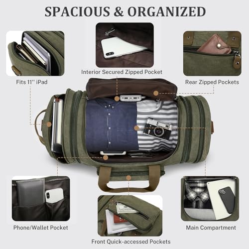 Canvas Duffle Bag