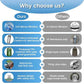 Collapsible Water Filter Bottle with 0.01 Micron Filtration