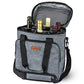 Insulated Wine Carrier 6 Bottle Bag Tote Removable Padded Divider Cooler