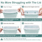 Extra Large Collapsible Silicone Food Storage Containers
