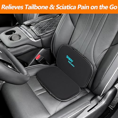 iGelComfort 3 in 1 Foldable Gel Seat Cushion Featured with Memory Foam