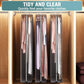 10" Gusseted Garment Bags for Hanging Clothes (3 Count)