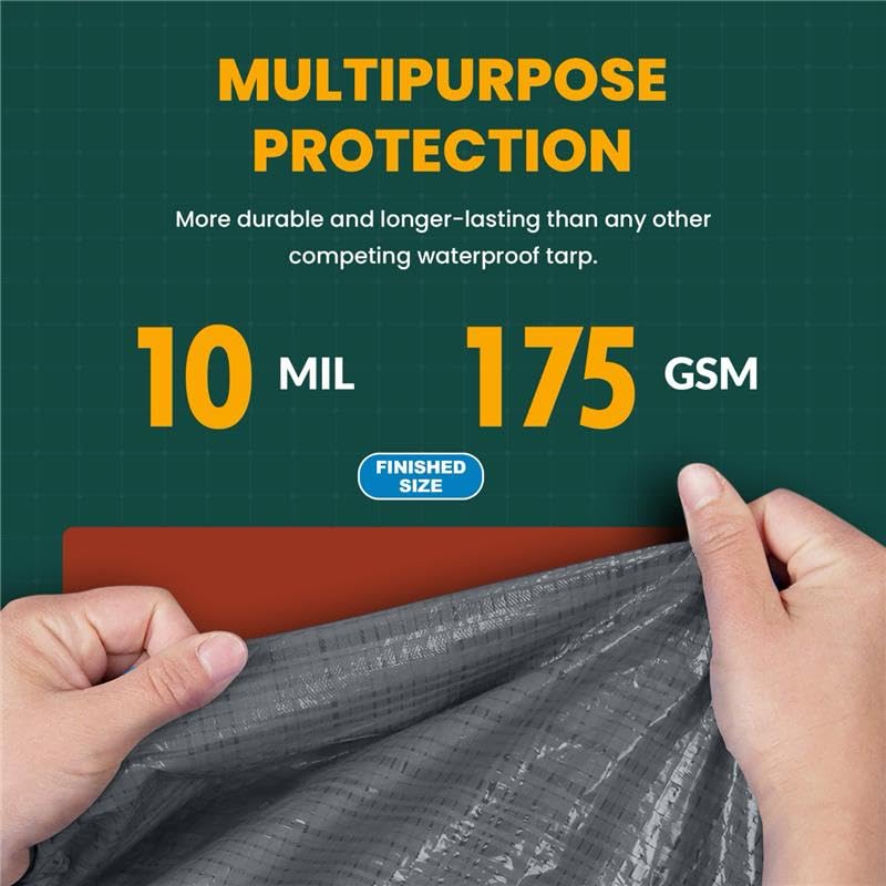 Large Waterproof Tarp (399.9998 Sq Ft)
