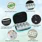 Weekly Travel Pill Organizer Pill Case for Purse with Removable 7 Day Pill Box (2 Count)