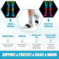 Professional Compression Socks for Women Men Circulation (2 Count)