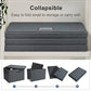 Large 17" 36 Quart Collapsible Stackable Storage Bins with Lids (3 Count)