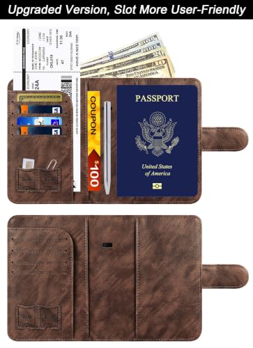 Airtag Passport Holder for Travel