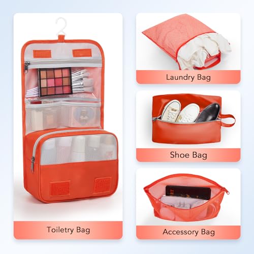 10 Set Compression Packing Cubes for Travel Essentials (10 Count)