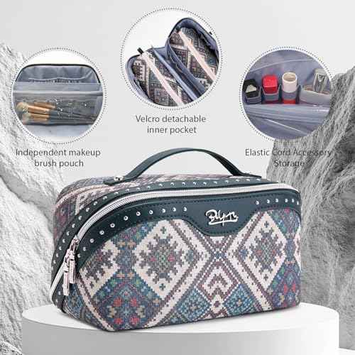 Travel Makeup Bags for Women (3 Count)
