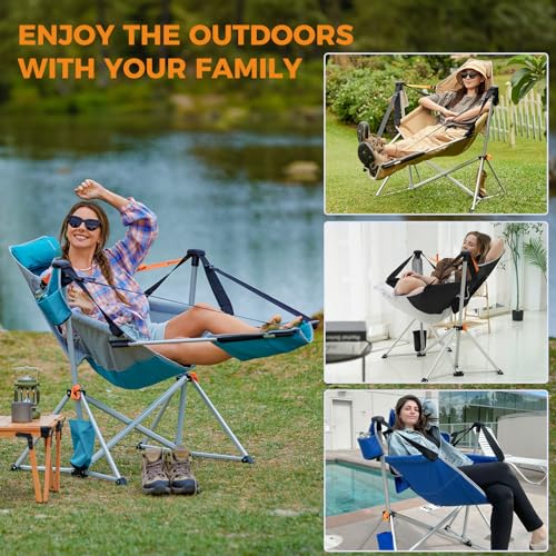 Hammock Chair with Footrest