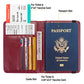 Premium Passport Holder for Travel RFID Blocking Passport Cover Slim