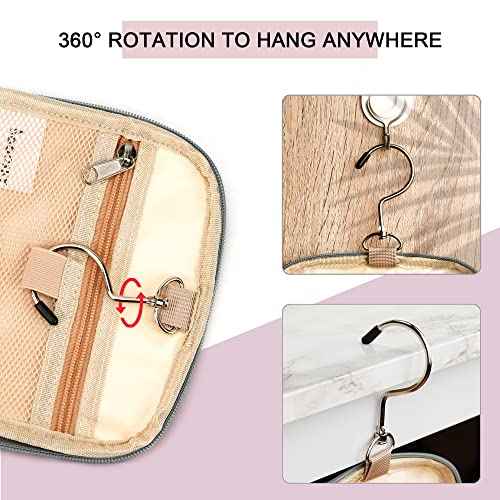 Hanging Travel Toiletry Bag for Women and Men