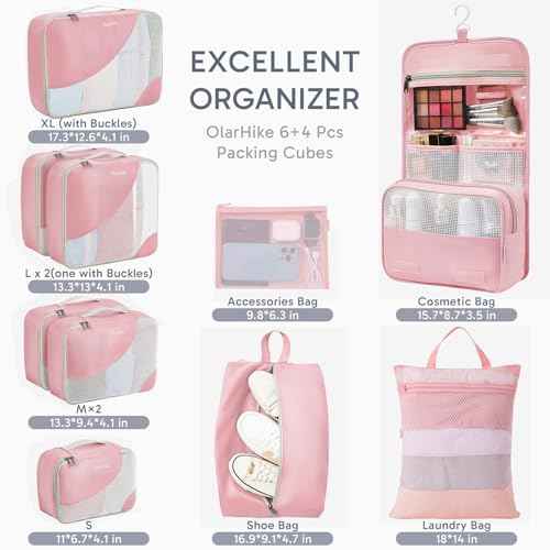 Packing Cubes for Travel (10 Count)