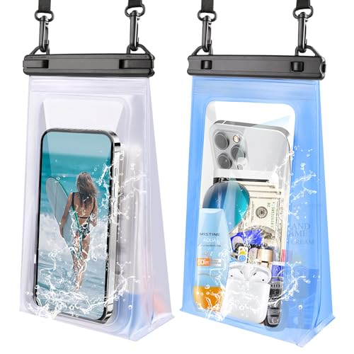 Floating Waterproof Phone Pouch 2 Pack (2 Count)