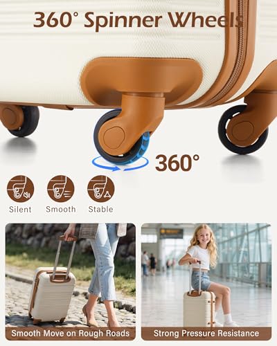 Luggage Sets with Spinner Wheels (3 Count)