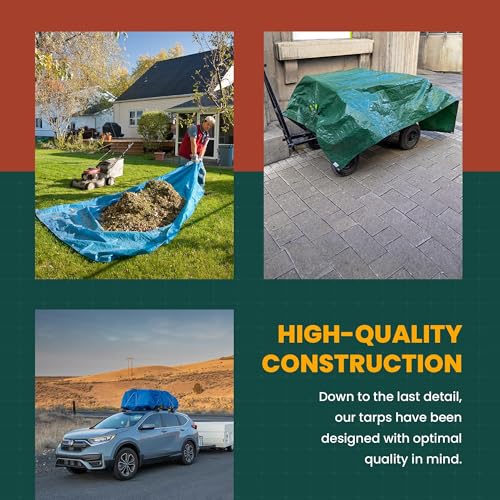 Large Waterproof Tarp (576 Sq ft)