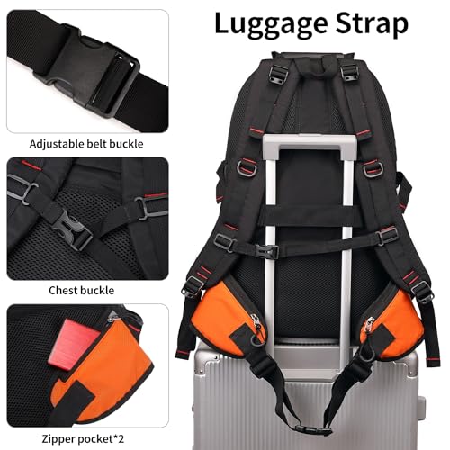 Nerlion 40L Hiking Backpack Travel Backpack for Men Women Camping Waterproof Outdoor Hiking Daypack Lightweight Backpack