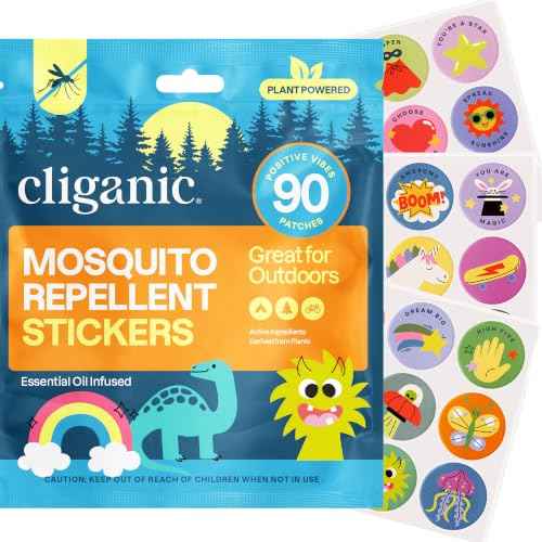 Mosquito Repellent Stickers for Kids (90 Count)