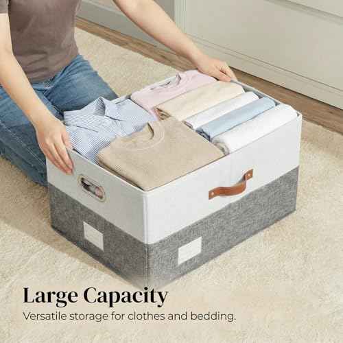 Storage Bins with Lids [3 (3 Count)