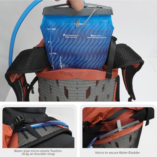 Hiking Hydration Backpack with 2L