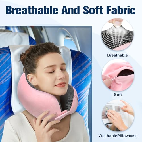 Neck Pillow for Traveling (4 Count)