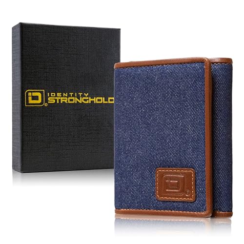 Extra Capacity Trifold Wallet for Men