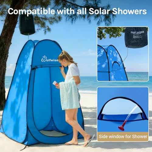 Pop Up Shower Tent for Camping Essentials